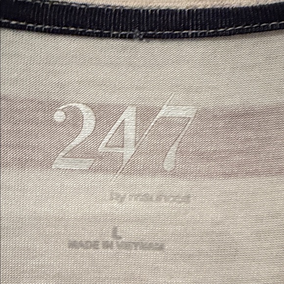 Women’s Striped Short Sleeve T-Shirt - Picture 2 of 3